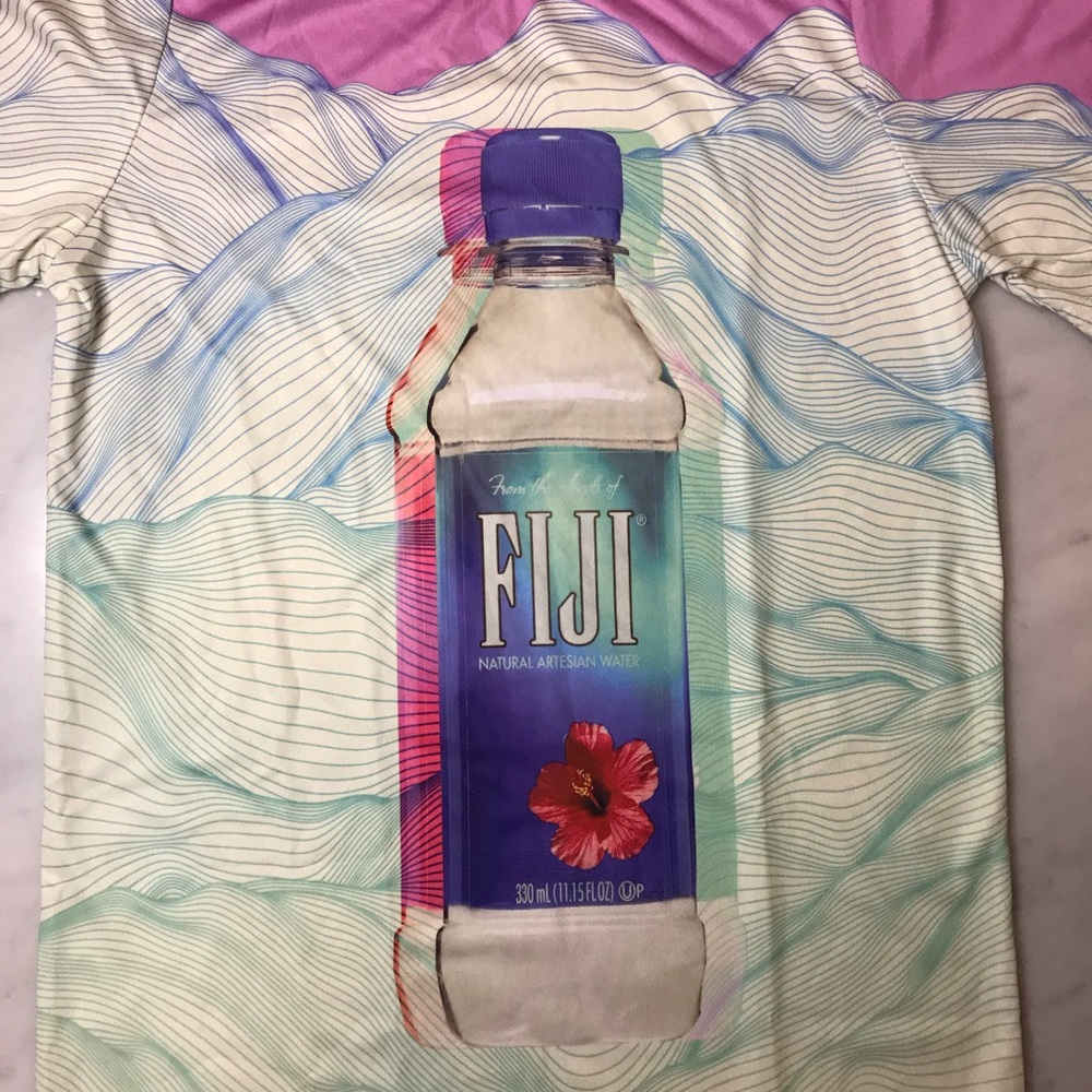 Fiji Artisanal Water Shirt SoScribbly Small Trippy